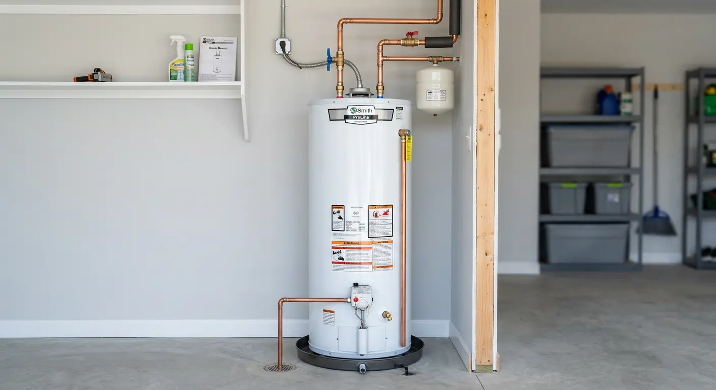 Traditional tank water heater